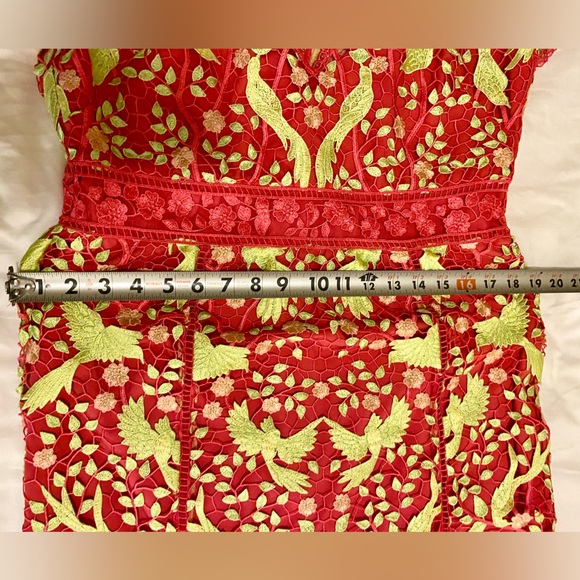 Marchesa Notte Lace Guipure Ball Gown Sz 12 NWT - Picture 11 of 12